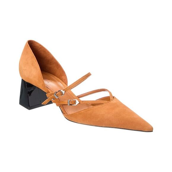SCHUTZ Shoes - Schutz Rue Suede Pump, Brown